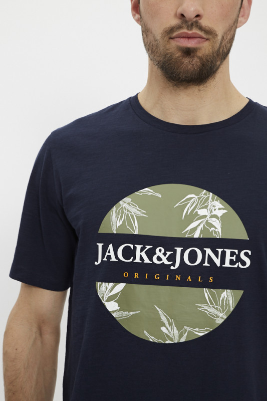 T-shirt pour homme col rond, manches courtes