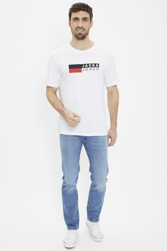 Jeans pour homme lee bleu délavé