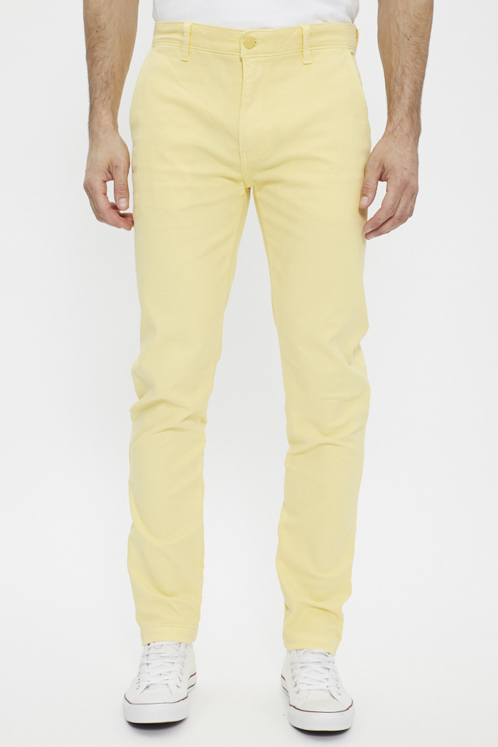 Pantalon chino slim jaune Levi s pour homme Destock Jeans