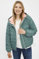 Veste doudoune pliable Edie vert pin