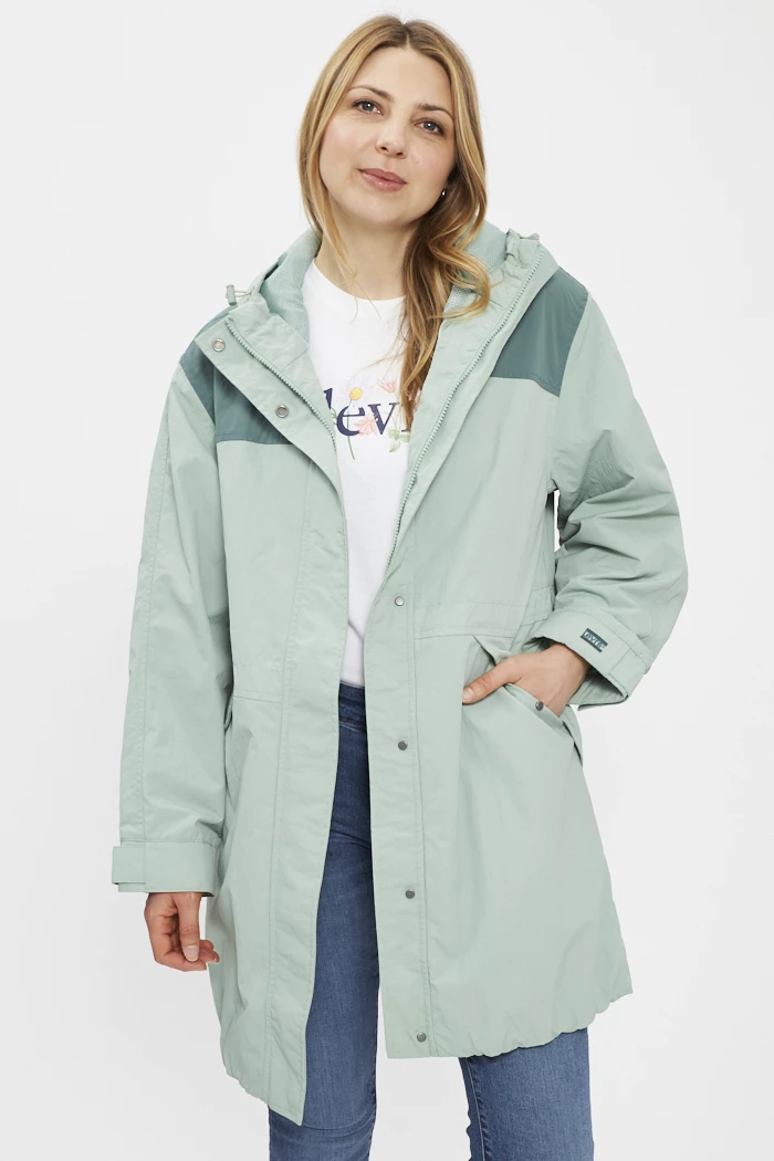Veste de pluie verte granit femme Levi's Destock Jeans