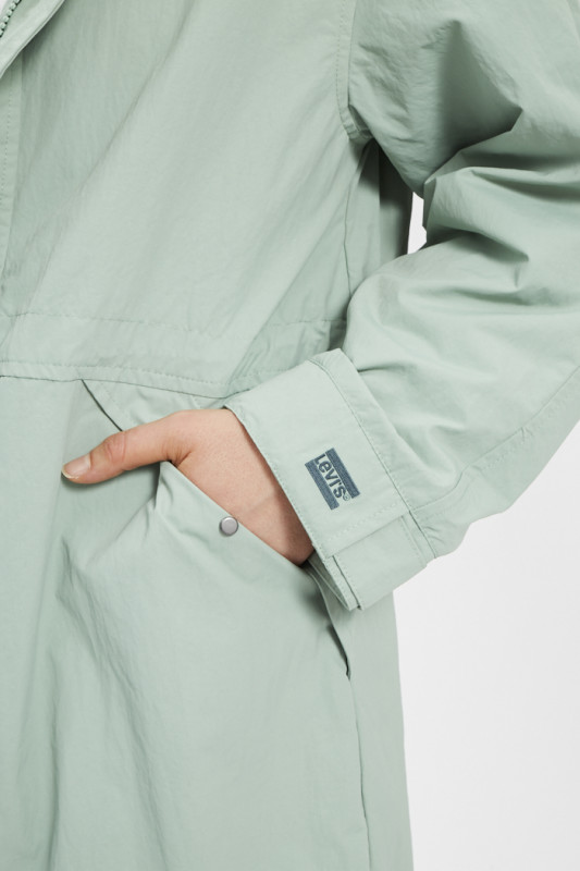 Veste de pluie verte granit femme Levi's