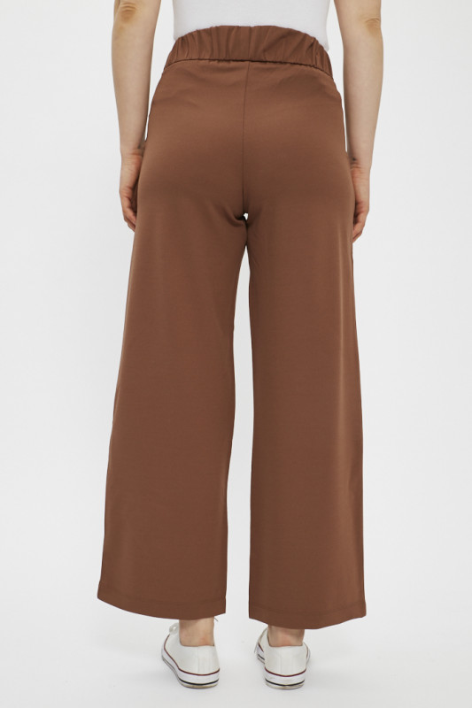 Pantalon coupe classique avec taille élastique