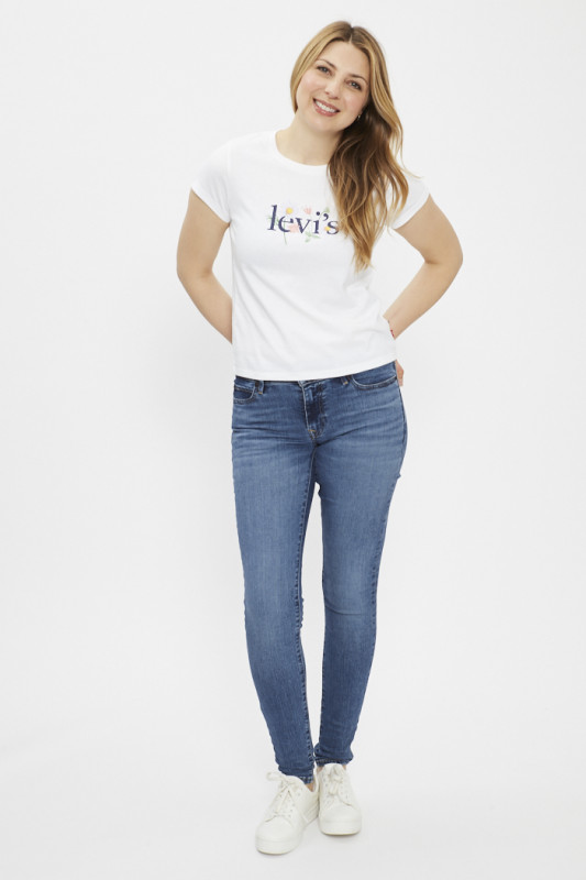Jeans 711 skinny à double boutons pour femme levi's