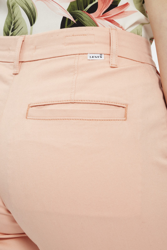Chino Essantial rose corail pour femme