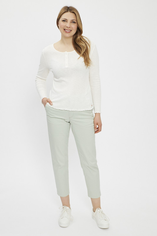 T-shirt dry goods col boutonné