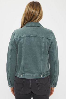 Veste Original Trucker vert sapin femme