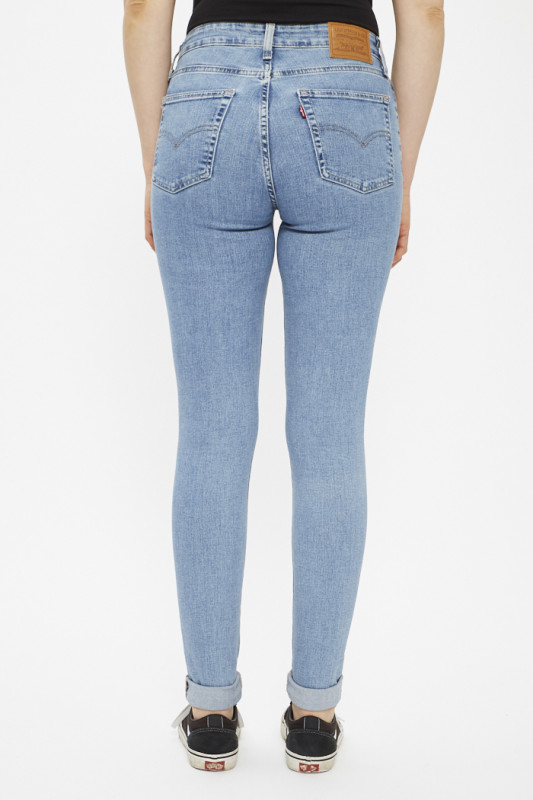 Jeans 721 skinny light indigo femme