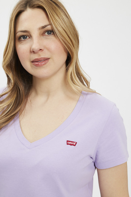 T-shirt Perfect rose pourpre manches courtes levi's