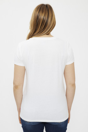 Tee-shirt Perfect blanc en coton