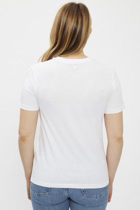 T-shirt blanc Love