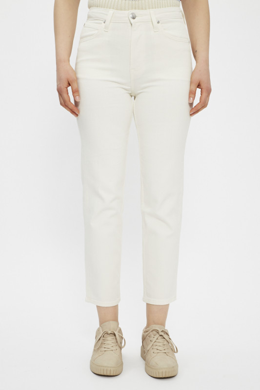 Jeans écru Lee femme