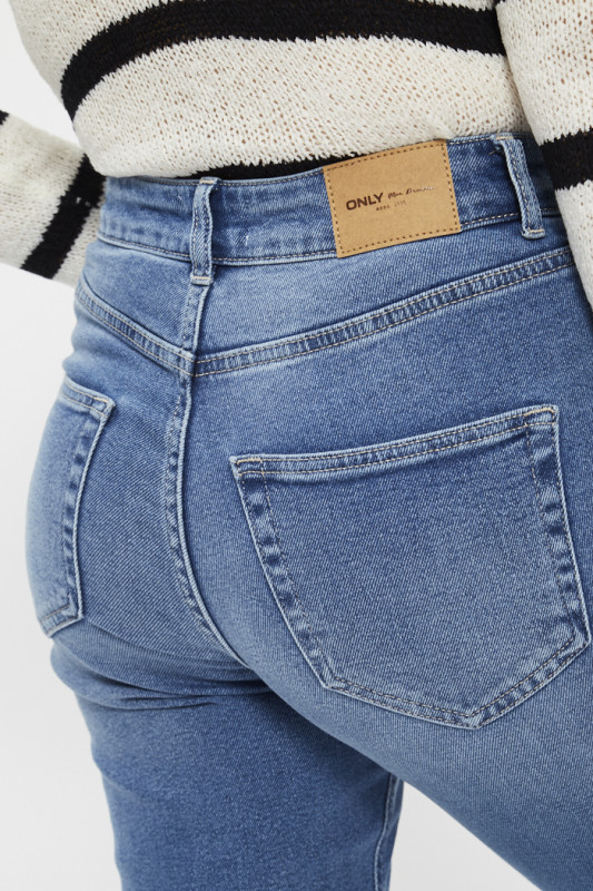 Jeans only bleu délavé mom