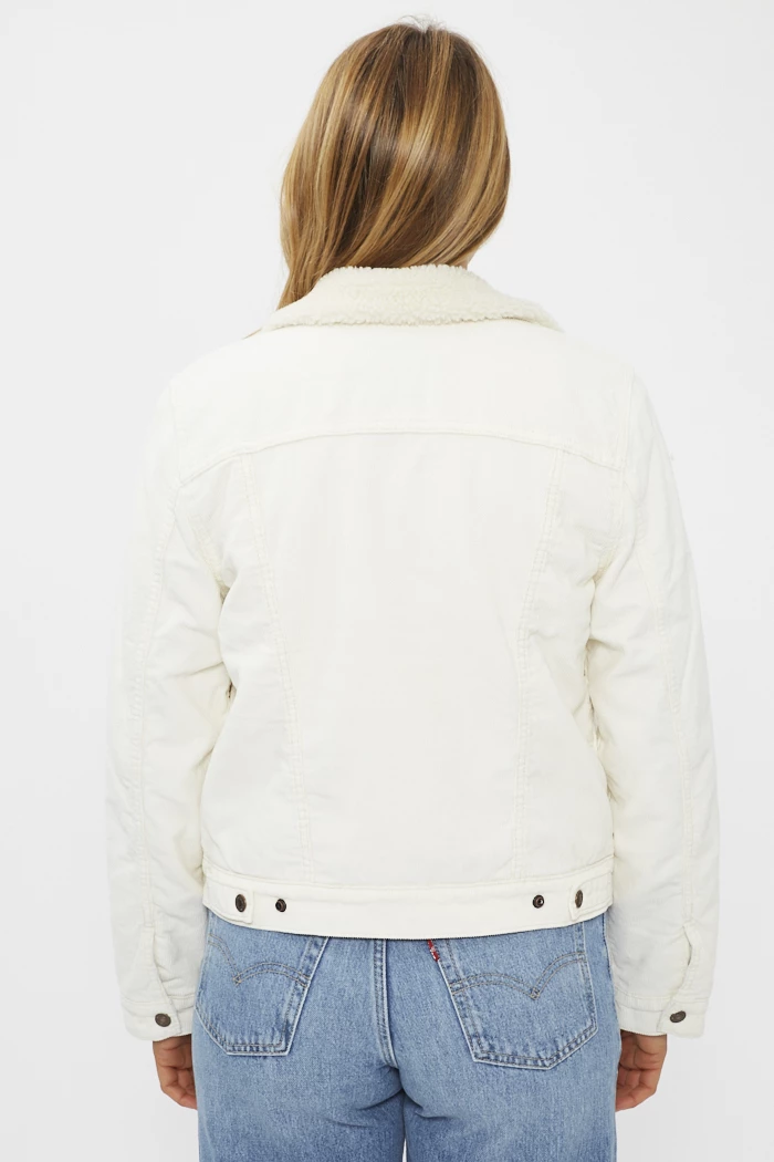 Veste levis blanche femme online