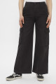 Pantalon baggy cargo noir