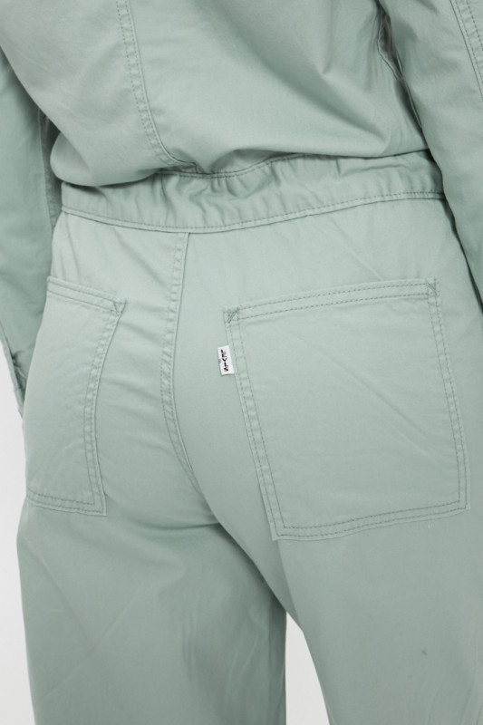 Combinaison en jeans vert d'eau femme levi's