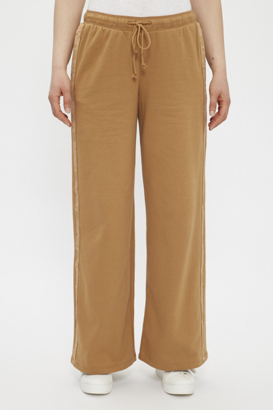 Pantalon de survêtement à bandes beige