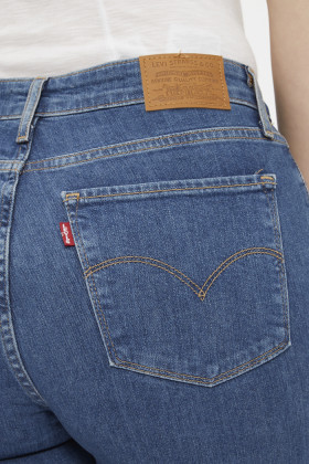 Jeans 721 high rise skinny medium indigo femme