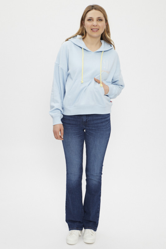 Sweat Graphic Authentic bleu ciel femme levi's