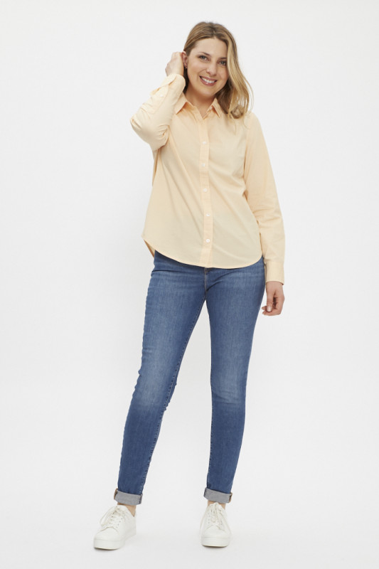 Chemise classique beige rosé femme levi's