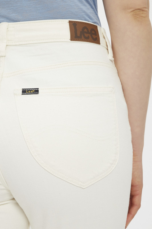 Jeans Bresse bootcut écru femme