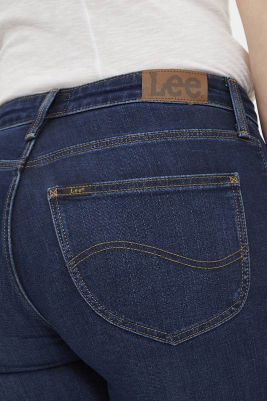 Jeans Elly coupe skinny bleu denim femme