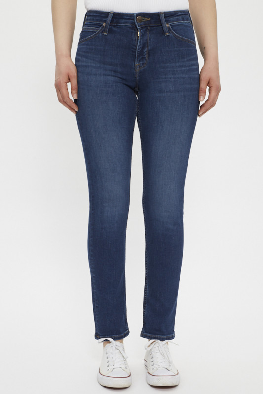 Jeans Elly coupe slim bleu denim