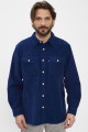 Chemise Jackson côtelée bleue