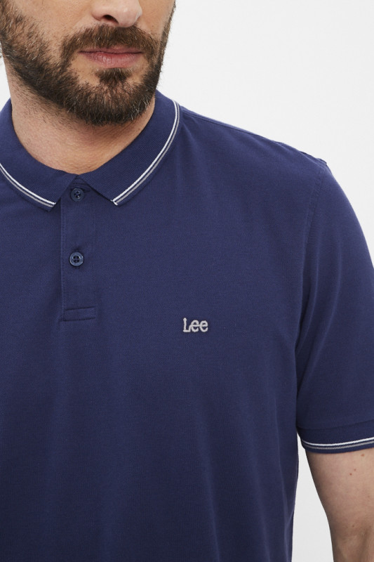 Polo avec logo lee brodé