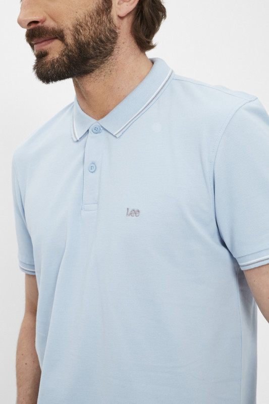Polo en coton Lee homme
