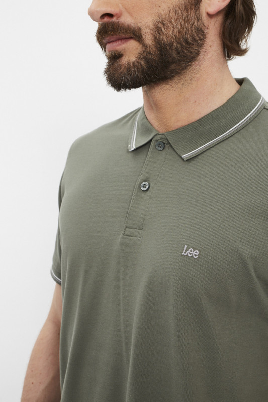 Polo 100% coton lee