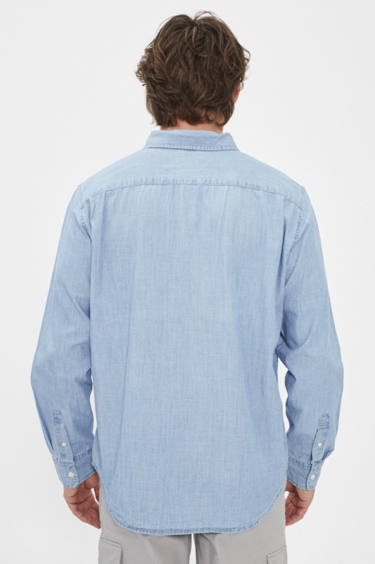 Chemise standard bleue
