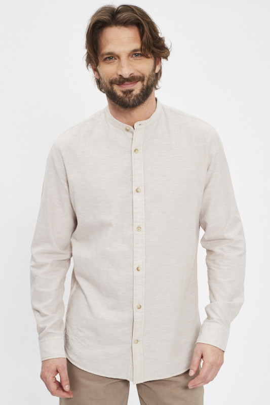 Chemise Jack & Jones beige