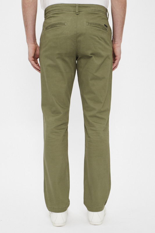 Pantalon chino kaki