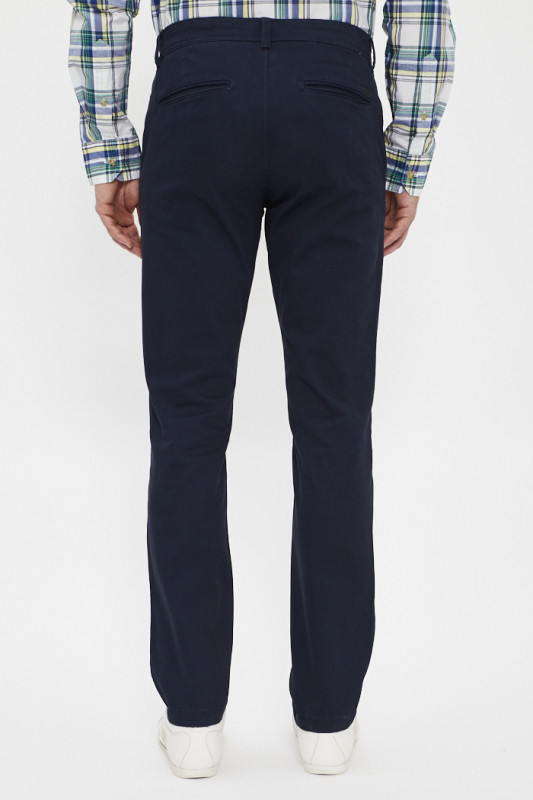 Pantalon chino marine