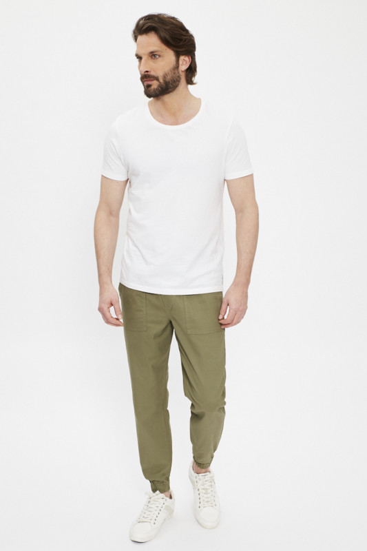 Pantalon pour homme kaki