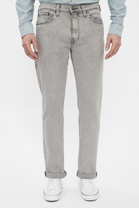 Jeans 511 gris délavé stretch homme