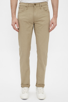 Jeans Daren Zip fly beige homme
