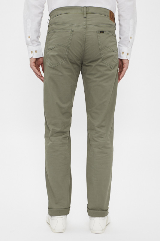 Jeans Daren Zip fly vert olive