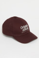 Casquette True Baseball bordeaux