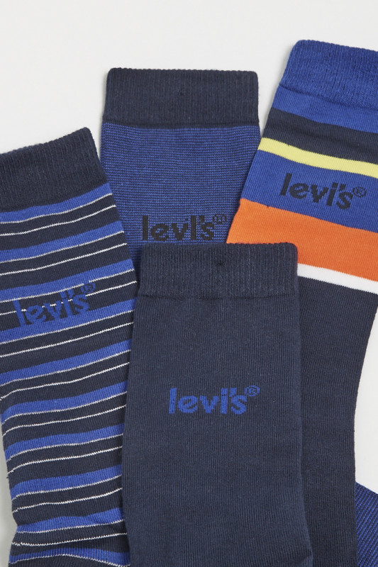 Chaussettes bleues levi's pour homme