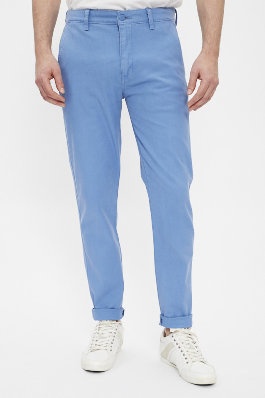 chino slim taper bleu riviera homme