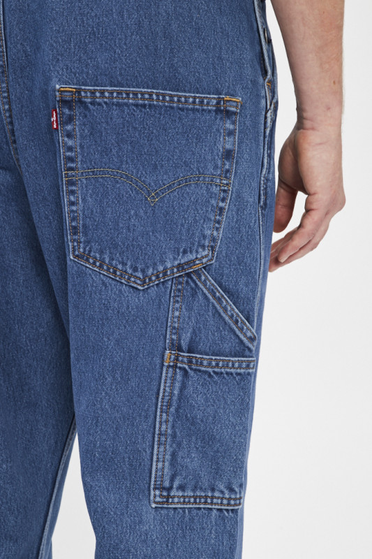 Salopette bleu denim 100% coton