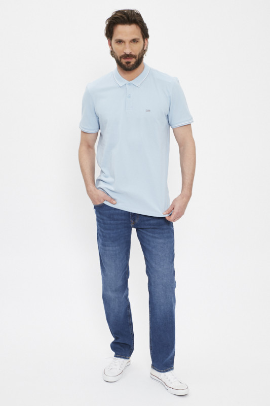 Jeans original bleu délavé coupe classique homme Jack & JOnes