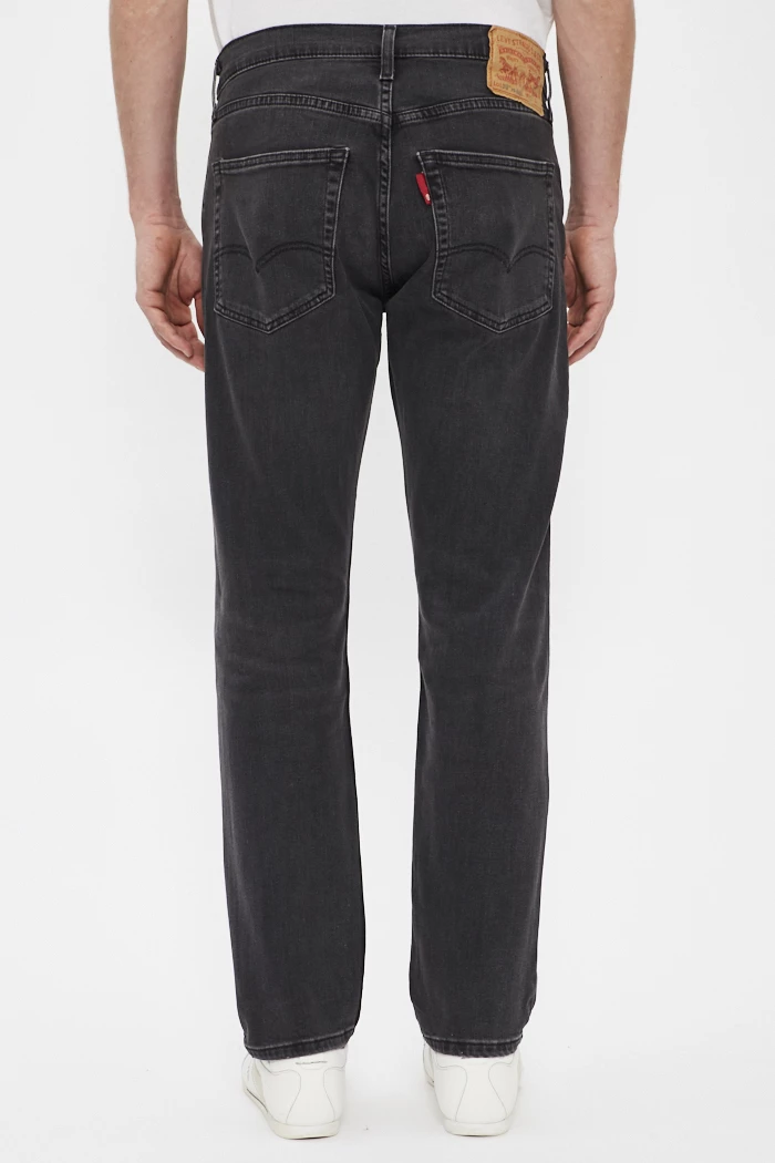 Jeans 502 Taper Hiball noir homme Levi s Destock Jeans