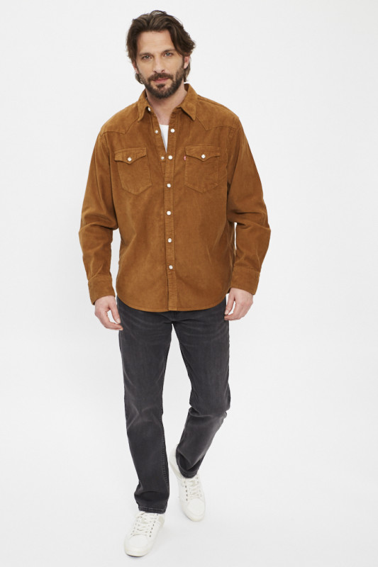 Jeans 502 taper hiball noir homme levi's
