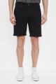 Short en jean original noir