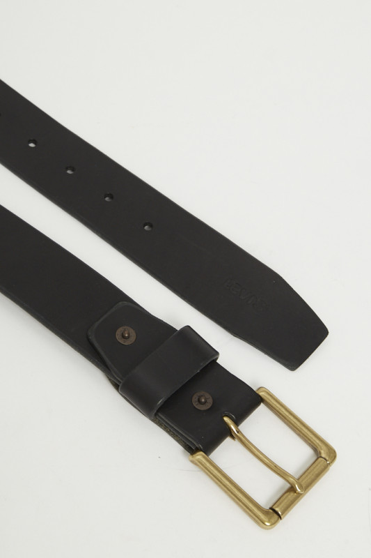 Ceinture noire levi's homme