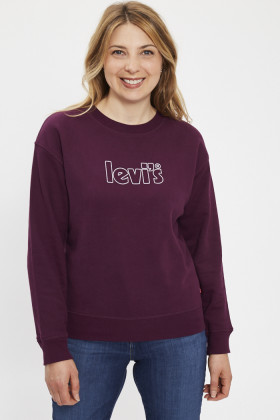 Sweat standard prune femme