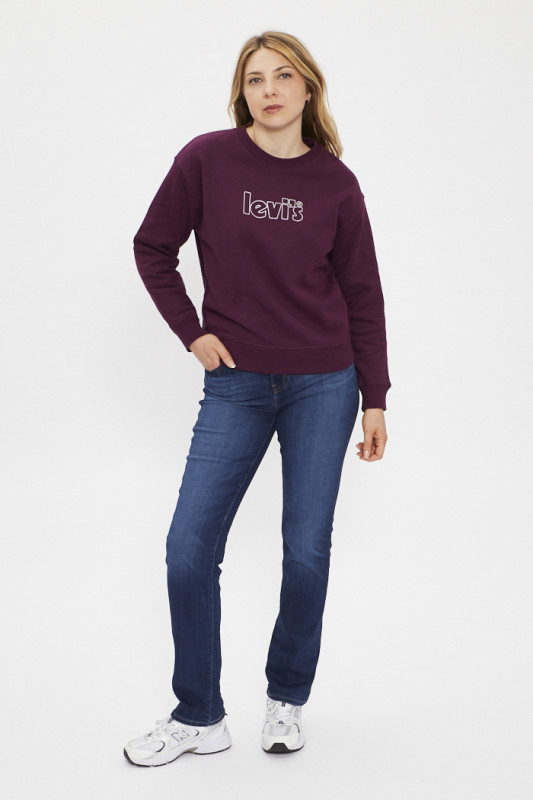 Sweat standard prune femme Levi's
